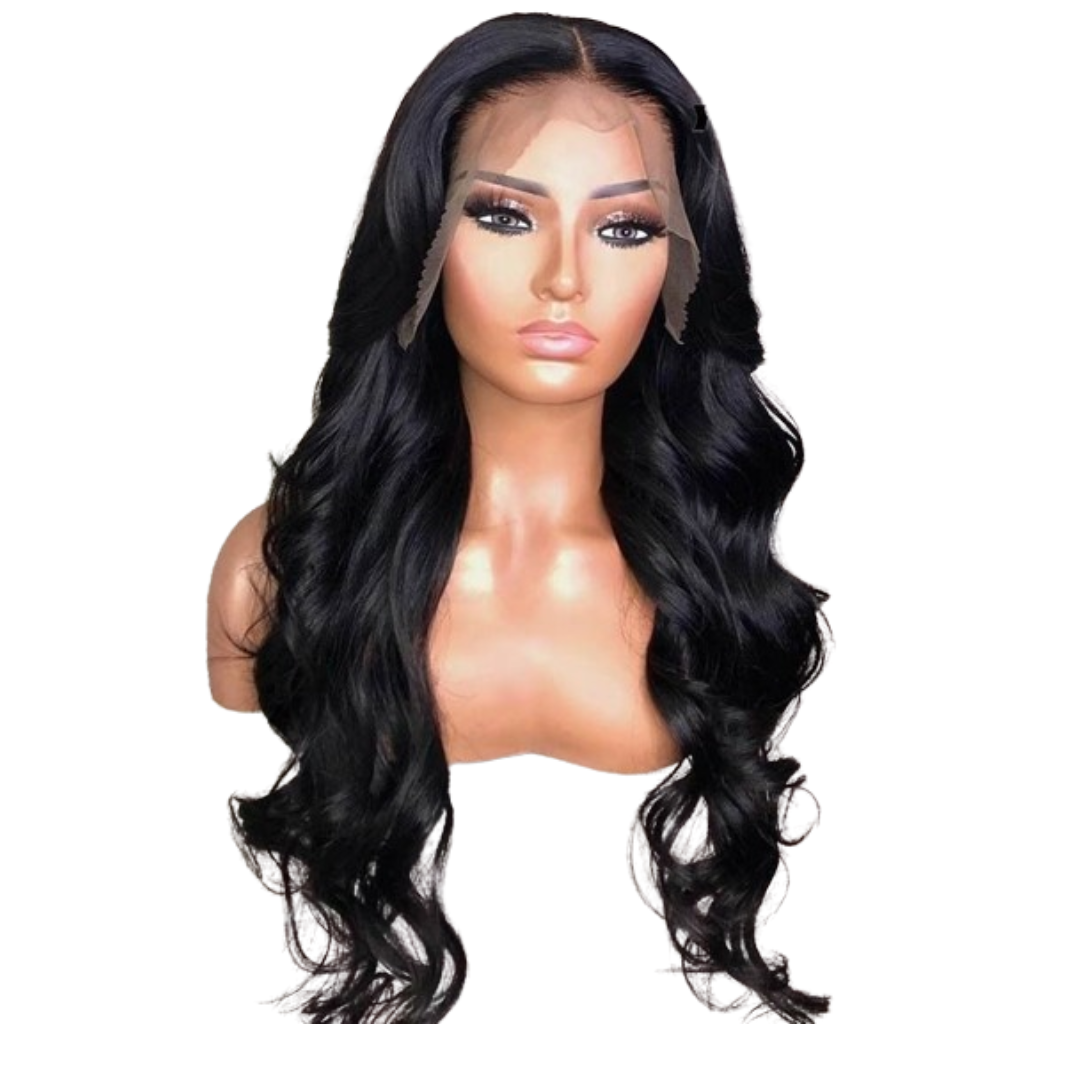 Lace full frontal wigs Premium 24-inch Body Wave