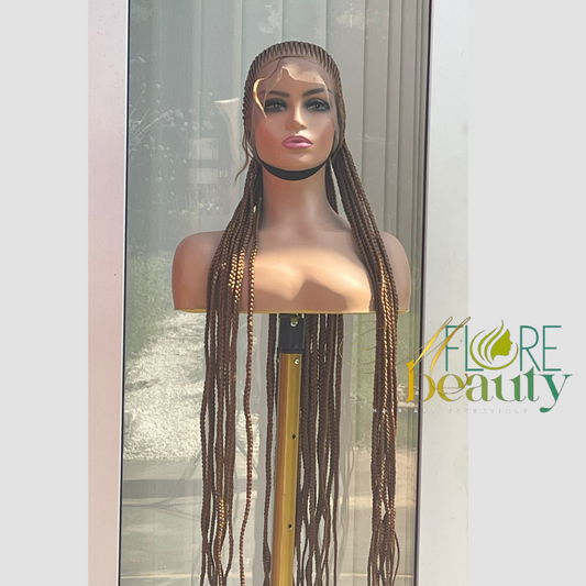 Full head Fulani braid wig