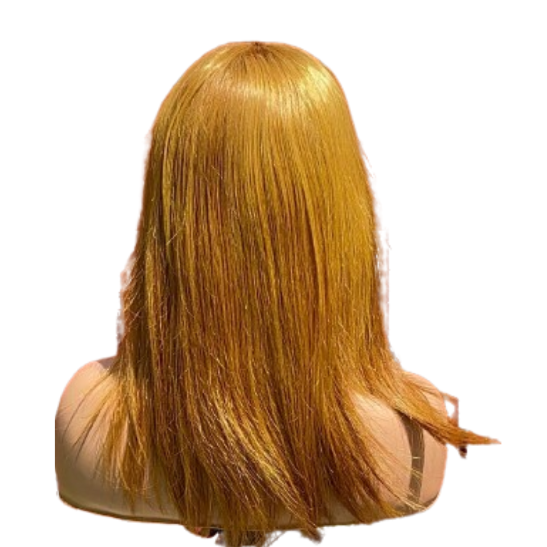 12 straight bang wig 100% Indonesian hair