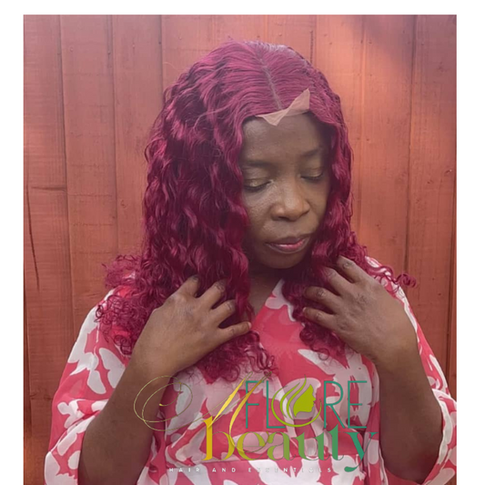 18 Water wave wig 100% Indonesian hair