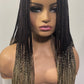 Black & blonde Ombrè braid wig