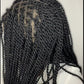 Full lace black twist wig