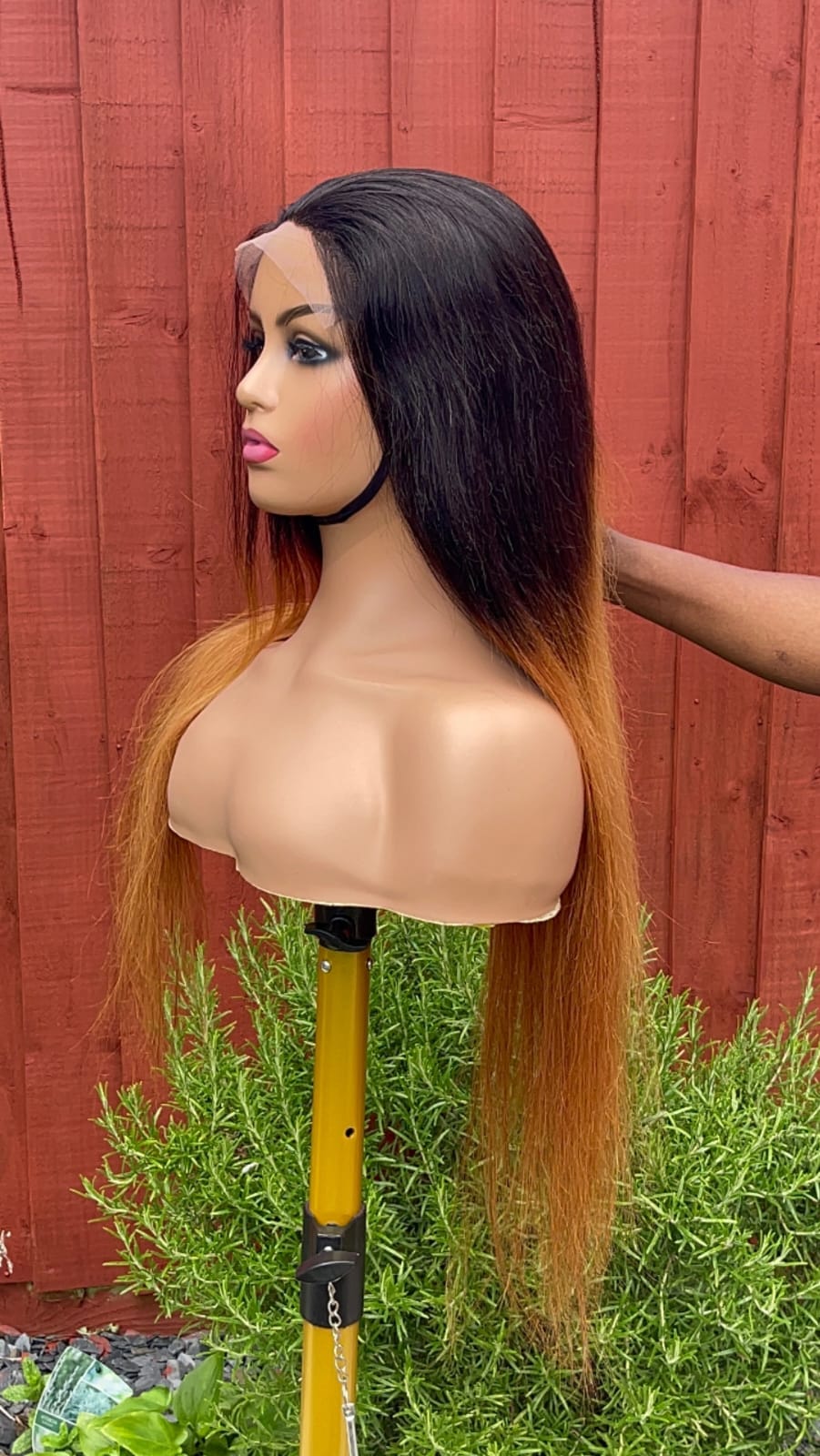 24" Indonesian hair 1B black / 30