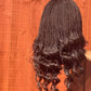 Braided twist wave body wave curly