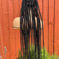 Black jumbo braid wig