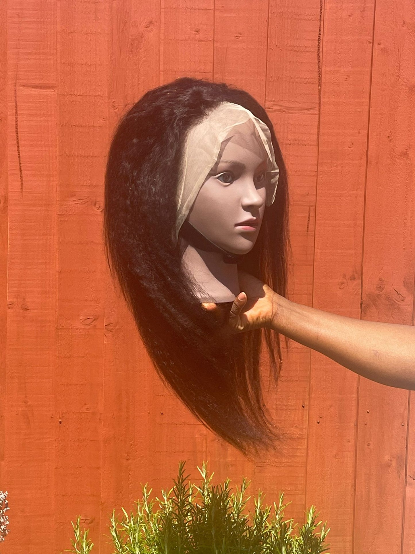 18" Yaki Kinky 13x4 wig