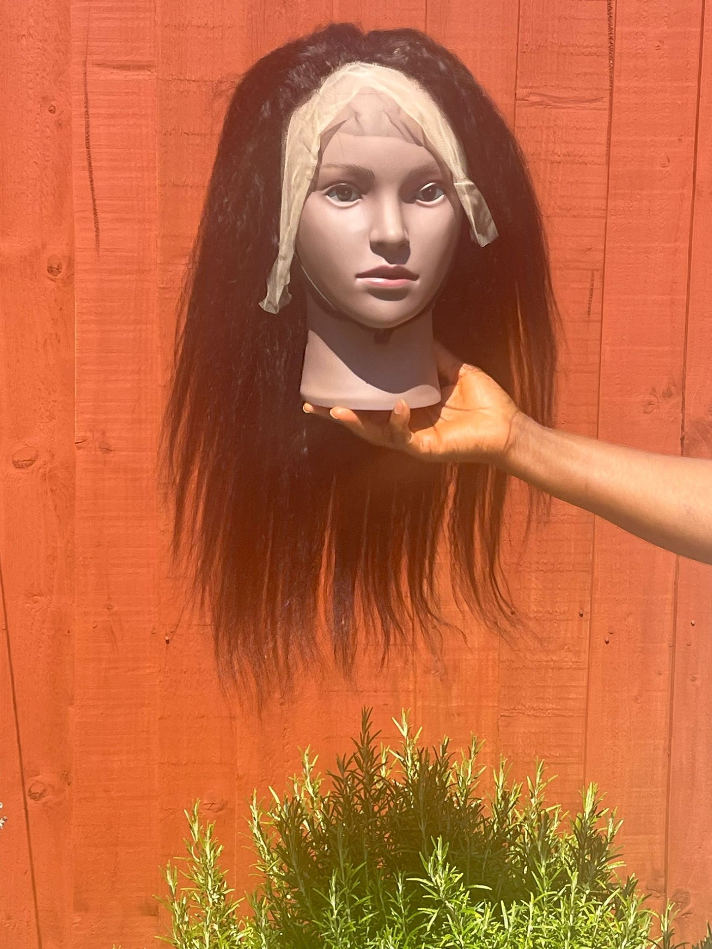 18" Yaki Kinky 13x4 wig