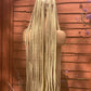 Blonde jumbo box braid wig