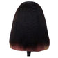 Natural Black Kinky Wig