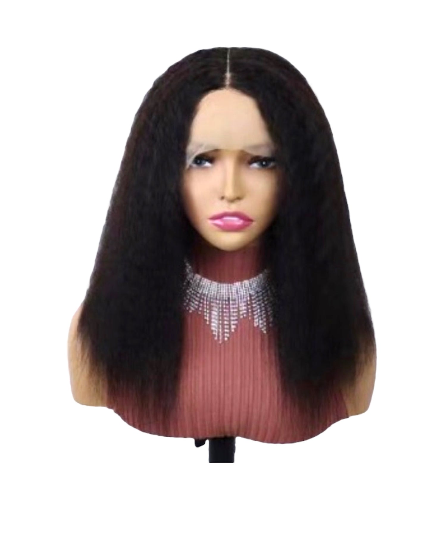 Natural Black Kinky Wig