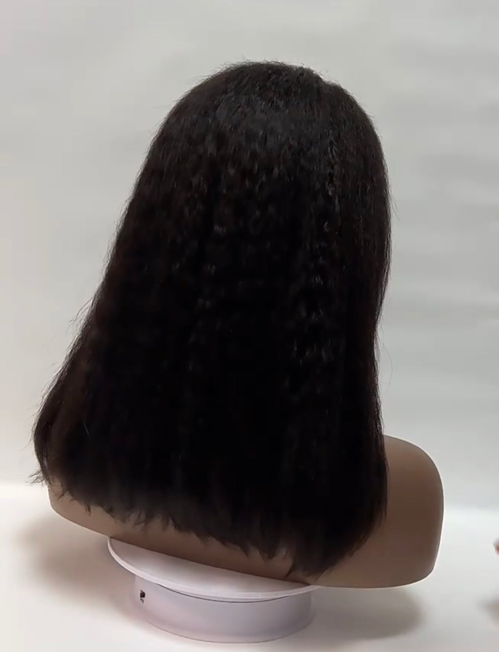 Natural Black Kinky Wig